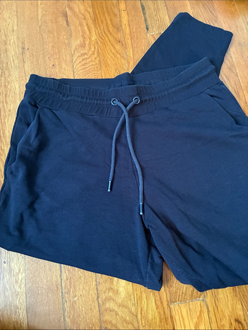 Boden Women's Black Drawstring Jogger Pants